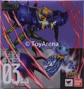 Digivolving Spirits 03 Keramon Diablomon Diaboromon Digimon Adventure Action Figure