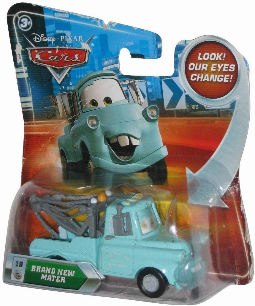 Disney Pixar CARS Movie 1:55 Die Cast Brand New Mater #18 w/ Lenticular Eyes!