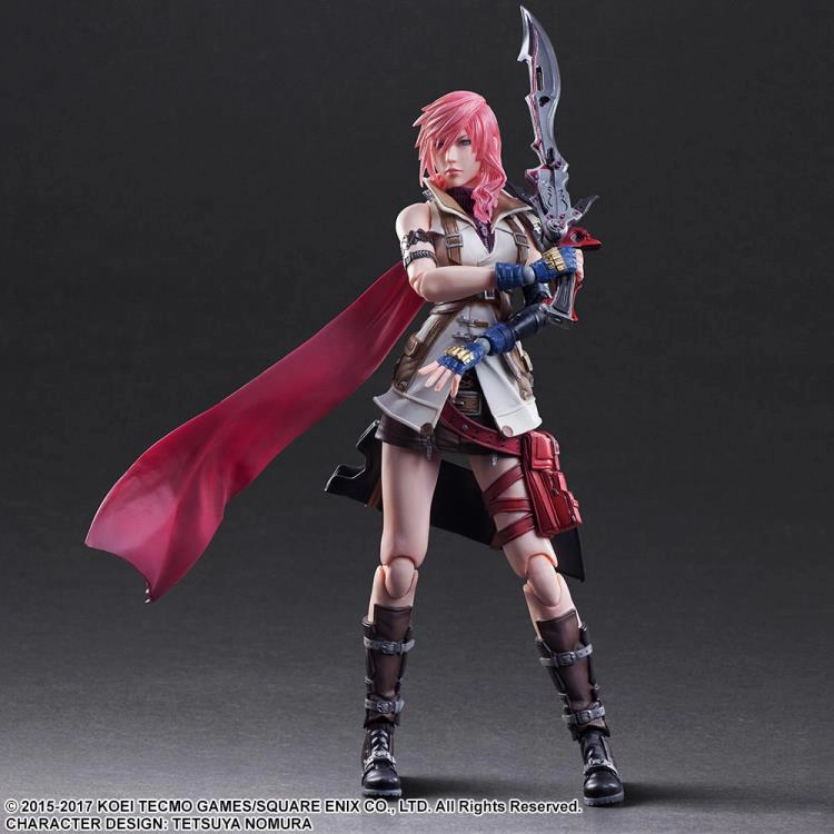 Dissidia Final Fantasy Lightning (FF XIII 13) Play Arts Kai Action Figure