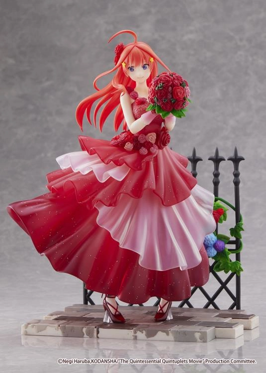 EStream Shibuya Scramble 1/7 The Quintessential Quintuplets Movie Itsuki Nakano (Floral Dress Ver.) Scale Statue Figure