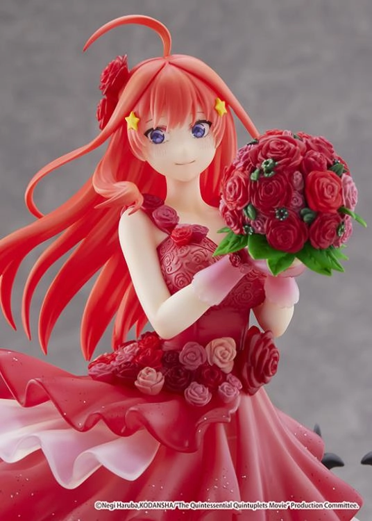 EStream Shibuya Scramble 1/7 The Quintessential Quintuplets Movie Itsuki Nakano (Floral Dress Ver.) Scale Statue Figure