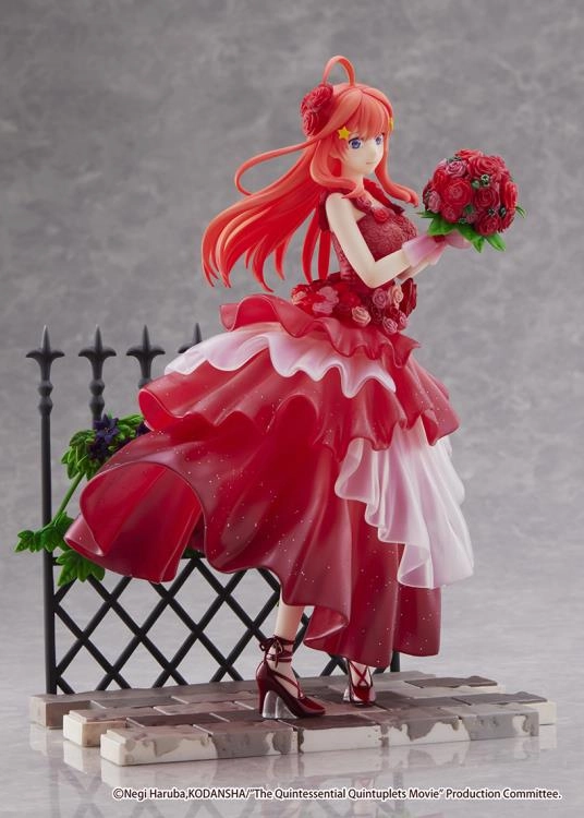 EStream Shibuya Scramble 1/7 The Quintessential Quintuplets Movie Itsuki Nakano (Floral Dress Ver.) Scale Statue Figure