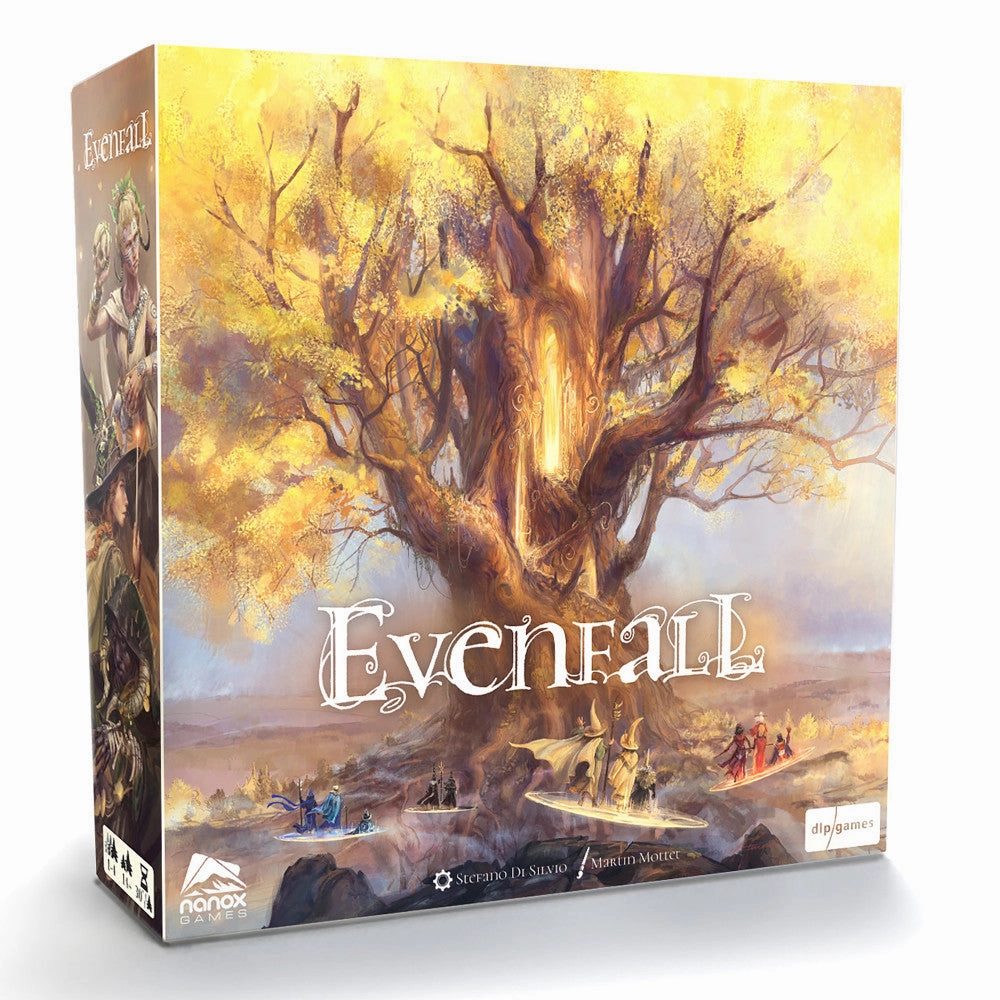 Evenfall: Mystical Clans Strategy Board Game by DLP Games, Ages 14 , 1-4 Players