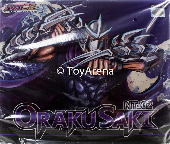 First Gokin NT-02 Oraku Saki (Shredder) Teenage Mutant Ninja Turtles TMNT Action Figure