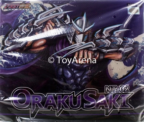 First Gokin NT-02 Oraku Saki (Shredder) Teenage Mutant Ninja Turtles TMNT Action Figure