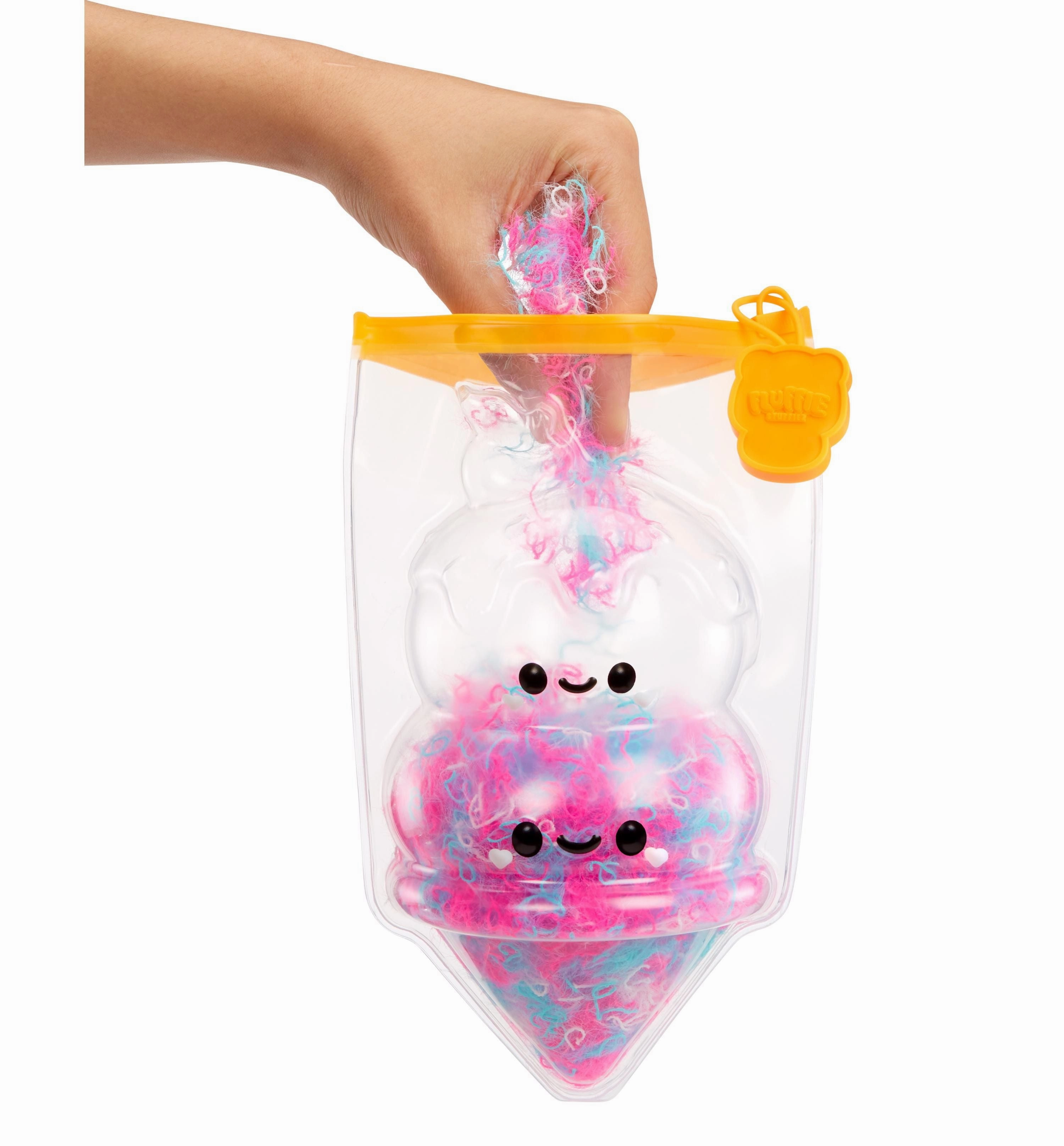 Fluffie Stuffiez 3-in-1 Interactive Small Plush Double Scoop Ice Cream