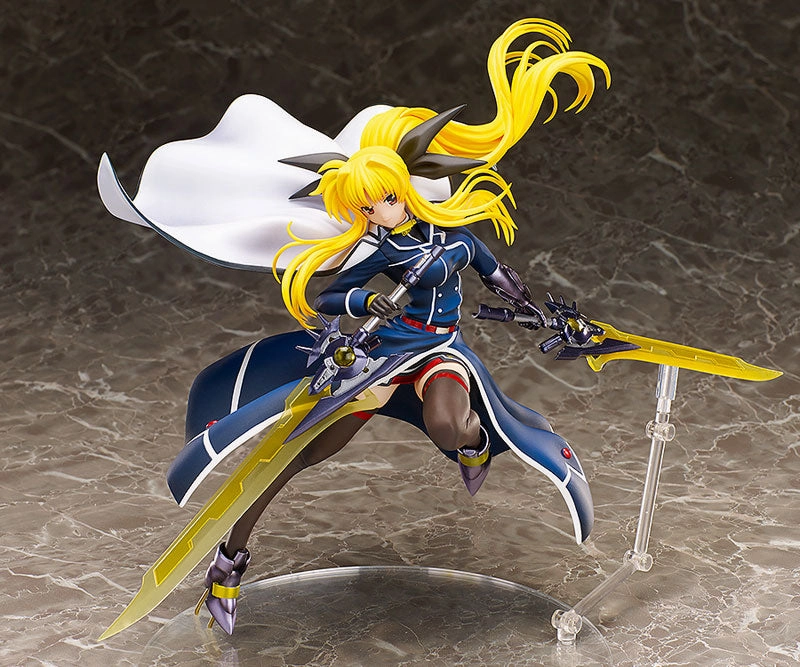 FREEing 1/8 Magical Record Lyrical Nanoha Force Fate T. Harlaown Scale Statue Figure PVC