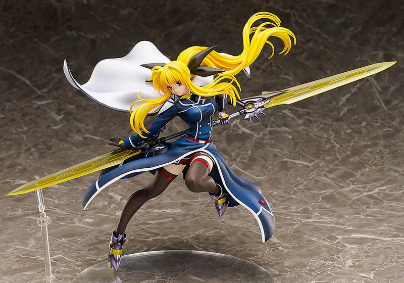 FREEing 1/8 Magical Record Lyrical Nanoha Force Fate T. Harlaown Scale Statue Figure PVC