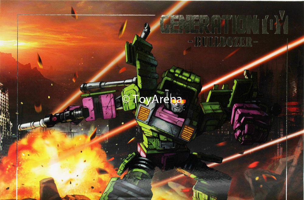 Generation Toy Gravity Builder GT-01D Bulldozer