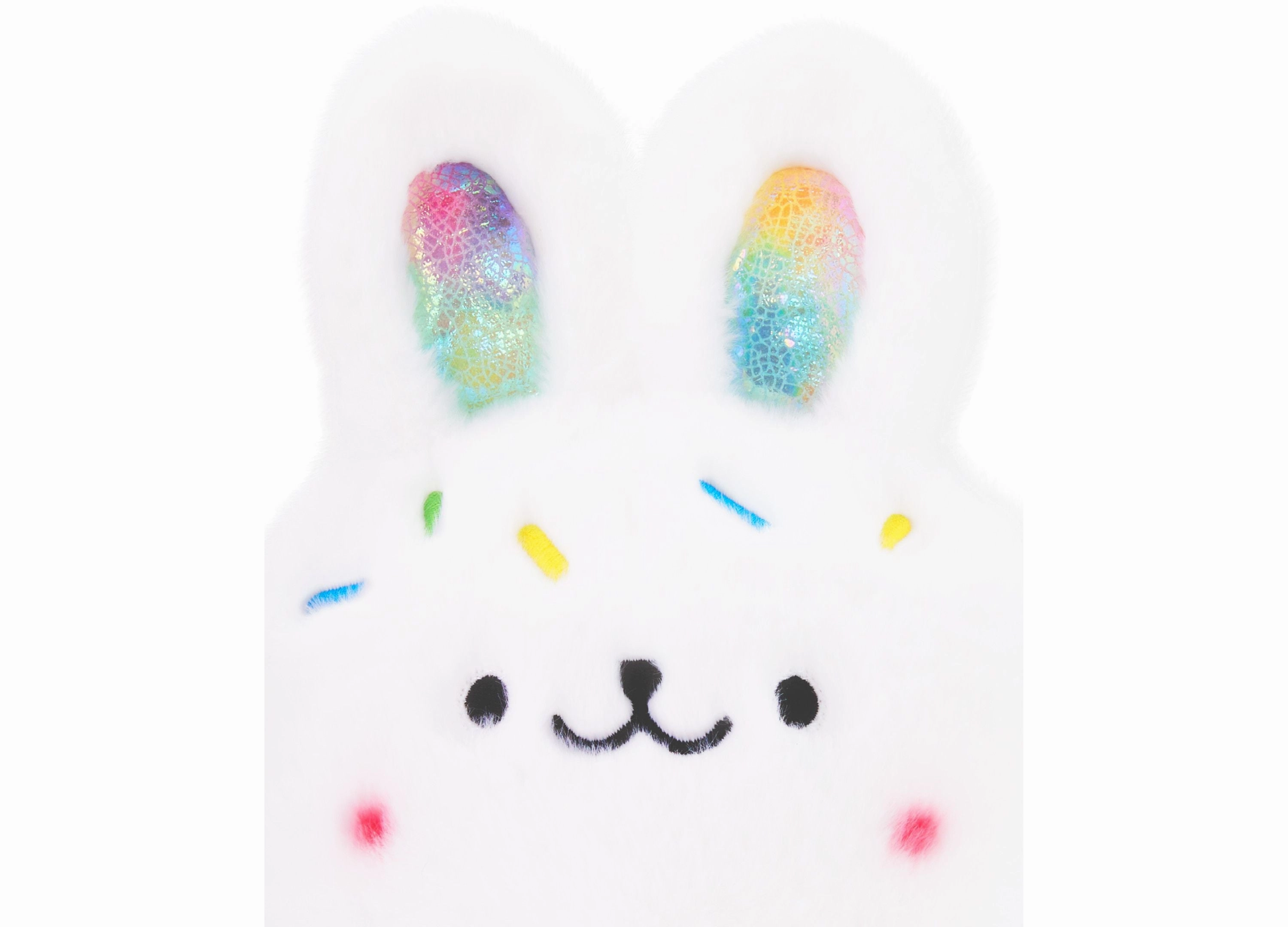 Geoffrey's Toy Box 10 inch Bunny Ice Cream Cone Plush - Sprinkle Accents