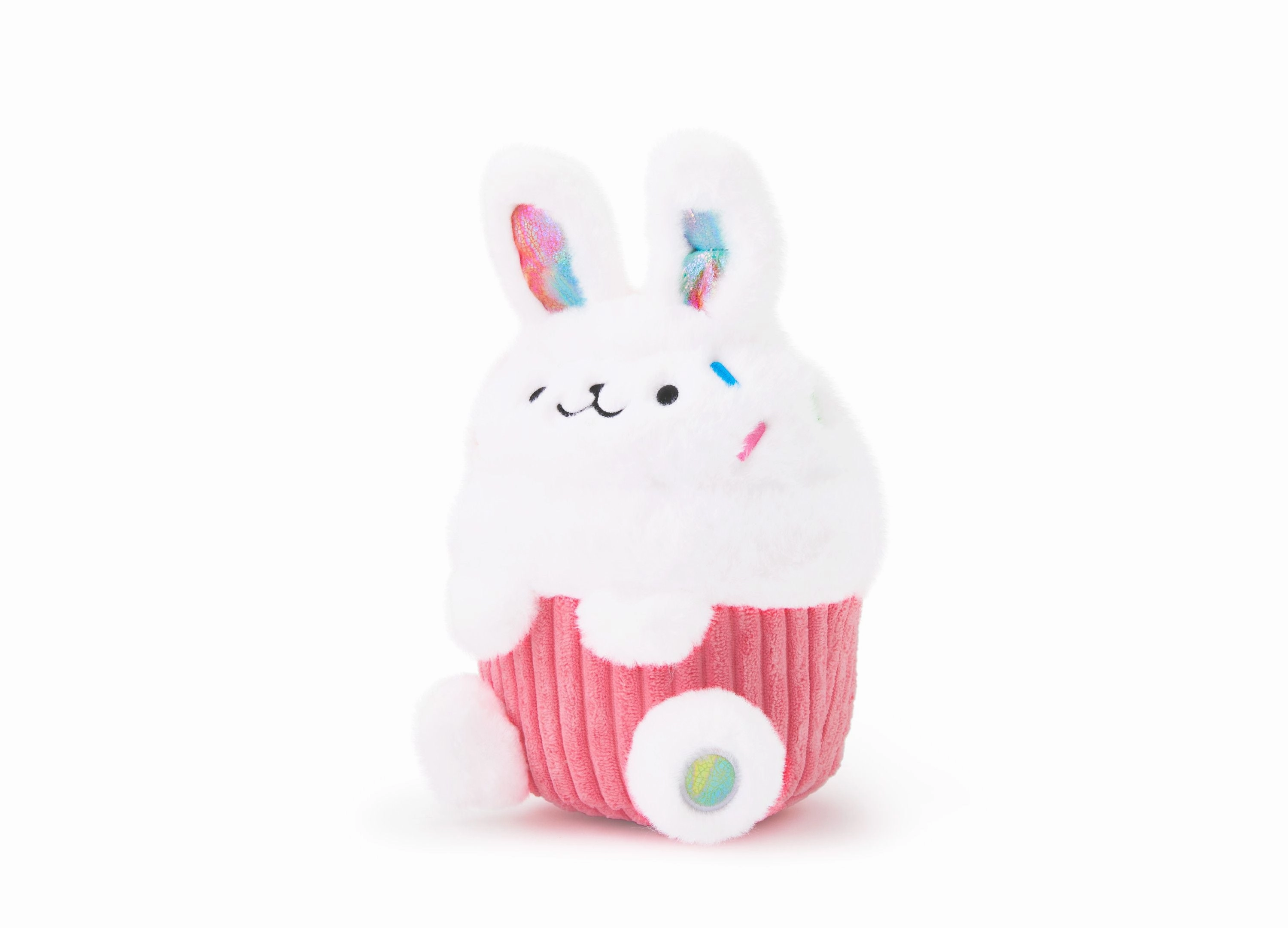 Geoffrey's Toy Box 10-Inch Cupcake Bunny Soft Plush