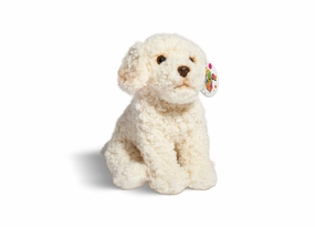 Geoffrey's Toy Box 10 inch Labra Doodle Plush Puppy Dog Toy - Exclusive to Macy's