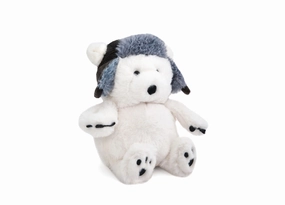 Geoffrey's Toy Box Exclusive 6-inch Winter Polar Bear Plush with Hat
