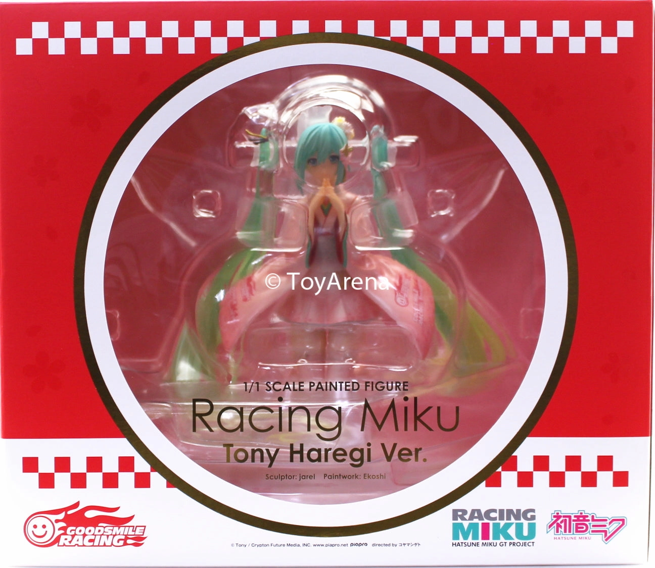 Good Smile Company Vocaloid Racing Miku Tony Haregi Ver. Scale Statue Figure PVC