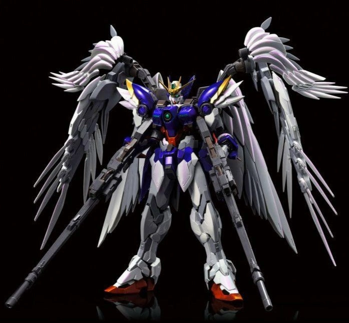 Gundam 1/100 Hi-Resolution Wing Gundam Zero Custom (EW) Special Coating (Pearl) Model Kit