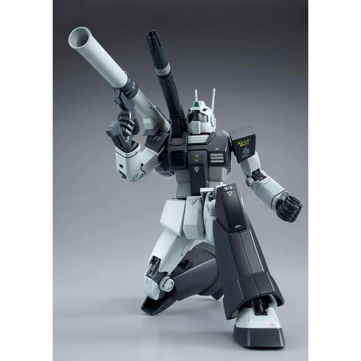 Gundam 1/100 MG Gundam 0079 RGC-80 GM Cannon White Dingo Team Custom Model Kit Exclusive