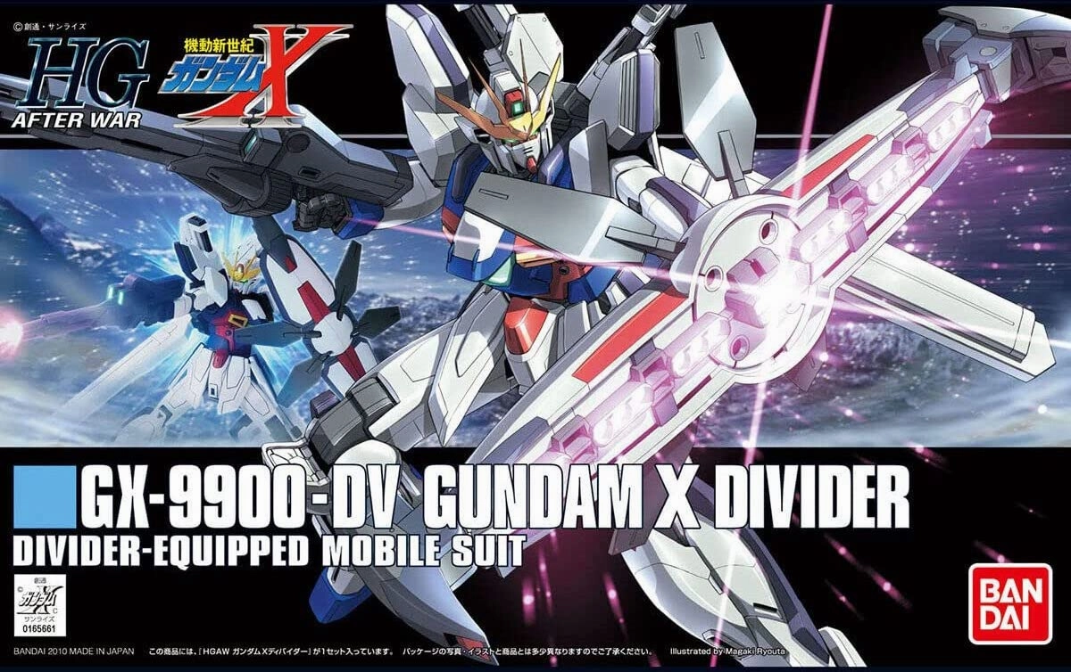 Gundam 1/144 HGUC #118 HGAW After War GX-9900-DV Gundam X Divider Model Kit