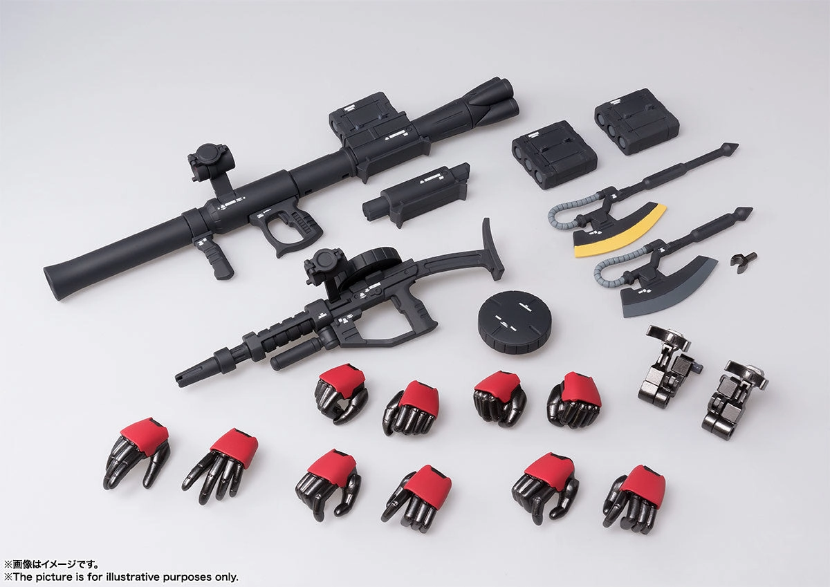 Gundam Fix Figuration Metal Composite Kidou Senshi Gundam: The Origin GFFMC MS-06S Char Zaku II Custom