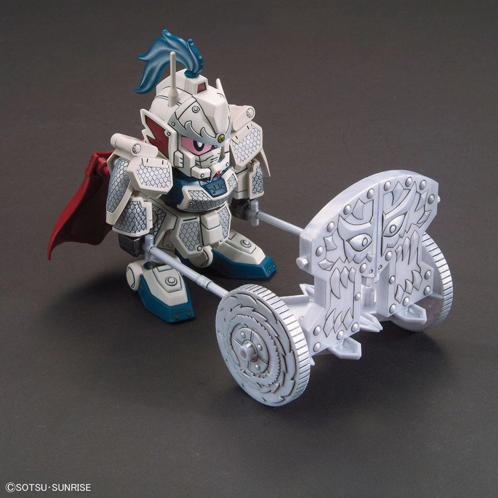 Gundam SD BB #406 GongSun Zan Ez-8 & Four Symbols Ogre Armor Chariot Model Kit