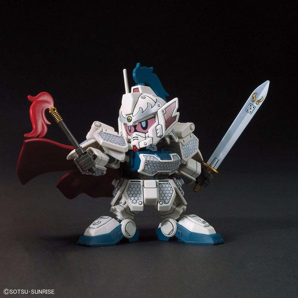 Gundam SD BB #406 GongSun Zan Ez-8 & Four Symbols Ogre Armor Chariot Model Kit