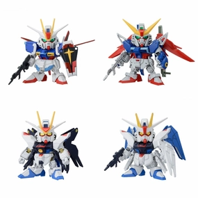 Gundam SD BB Senshi C.E. Fateful Confrontation (Battles of Destiny) Set of 4 Model Kits