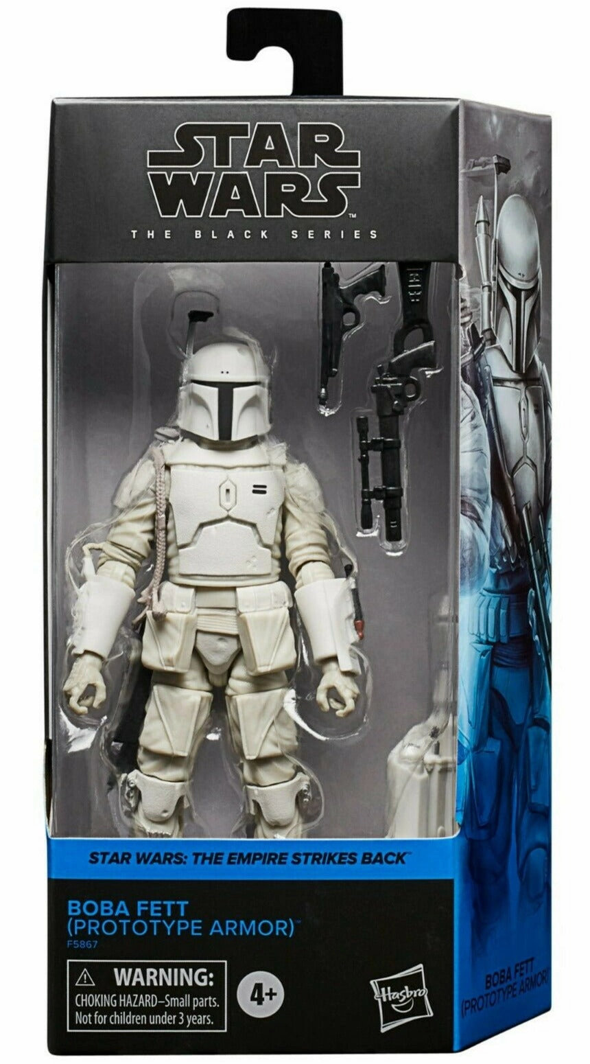 Hasbro Star Wars Black Series Empire Strikes Back #04 Boba Fett (Prototype Armor) 6 Inch Action Figure