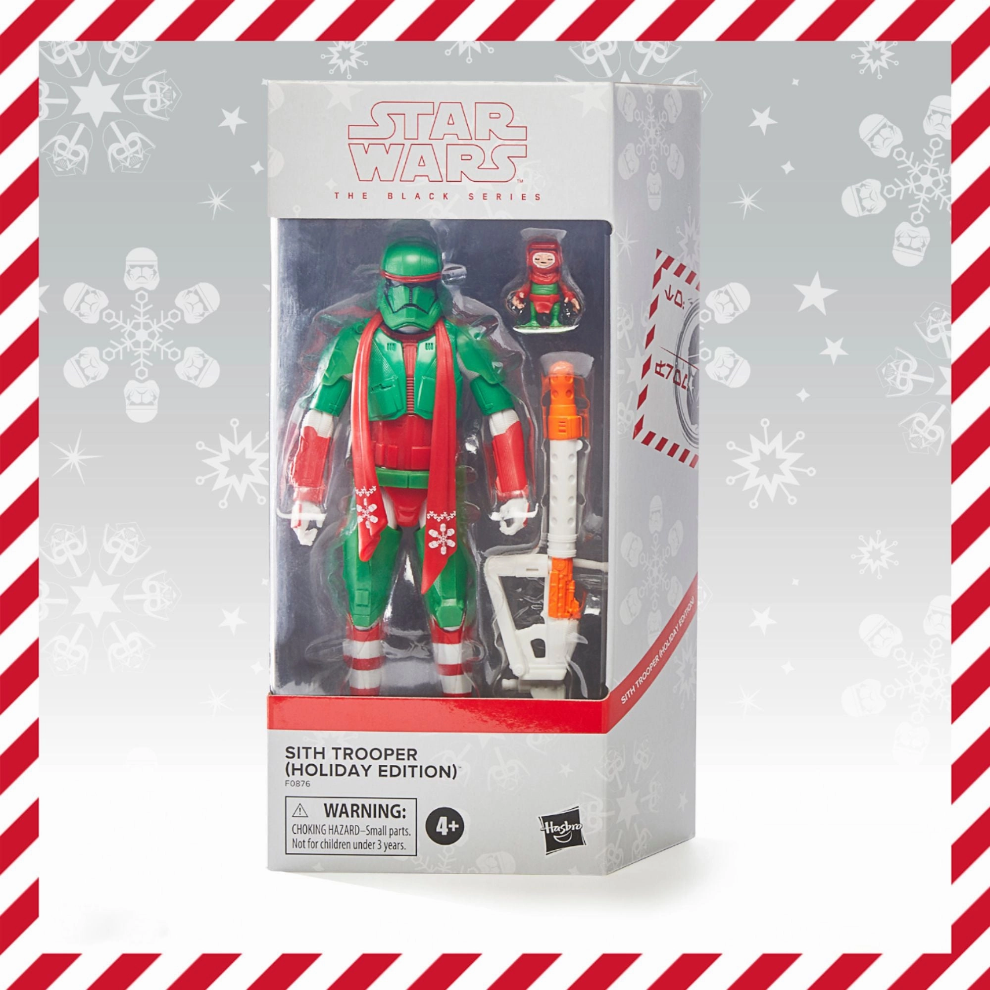 Hasbro Star Wars Black Series Sith Trooper and Babu Frik (Holiday Edition) 6 Inch Action Figure F0876