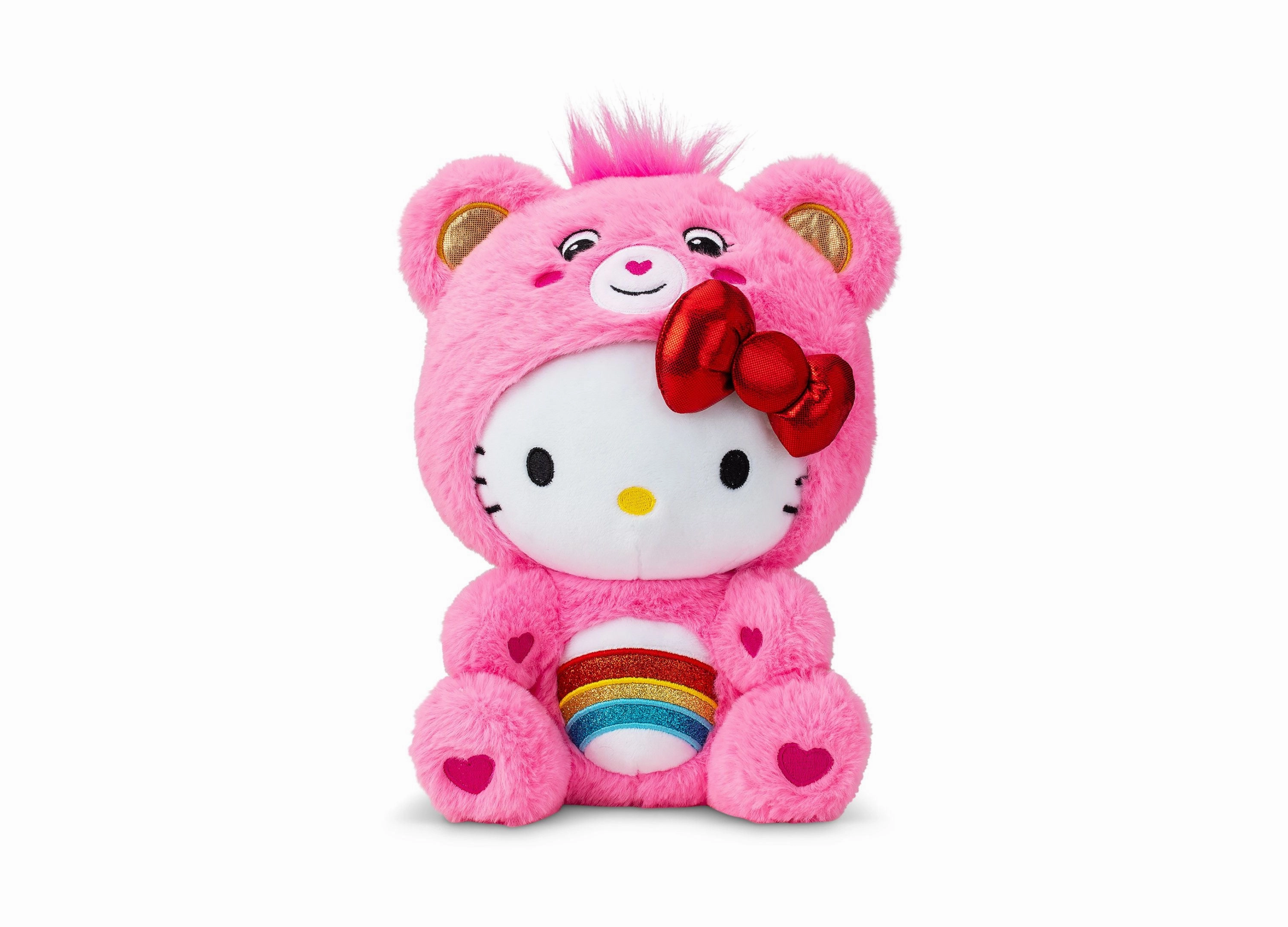 Hello Kitty Care Bears 10 inch Cheer Bear Plush Toy