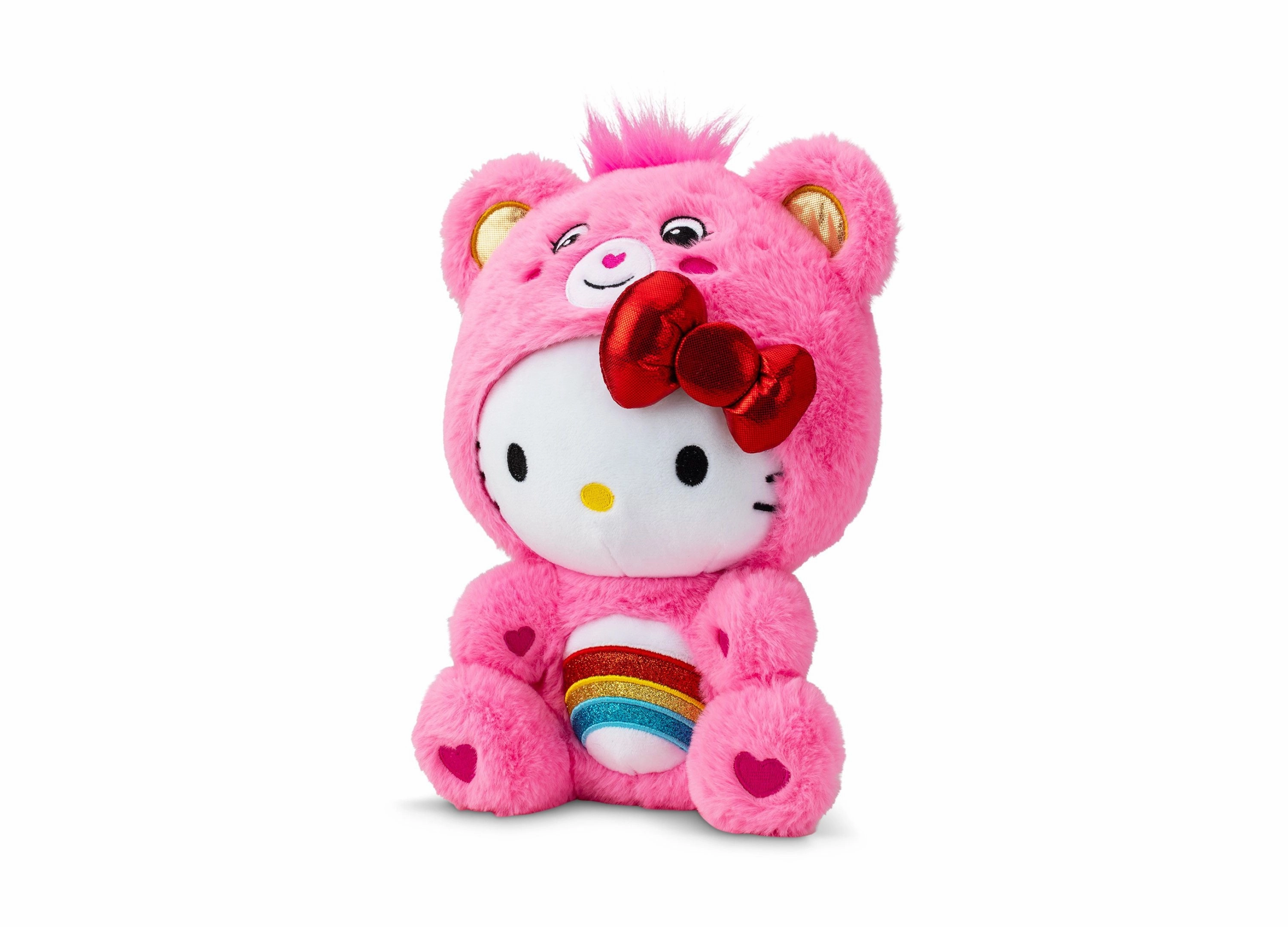 Hello Kitty Care Bears 10 inch Cheer Bear Plush Toy