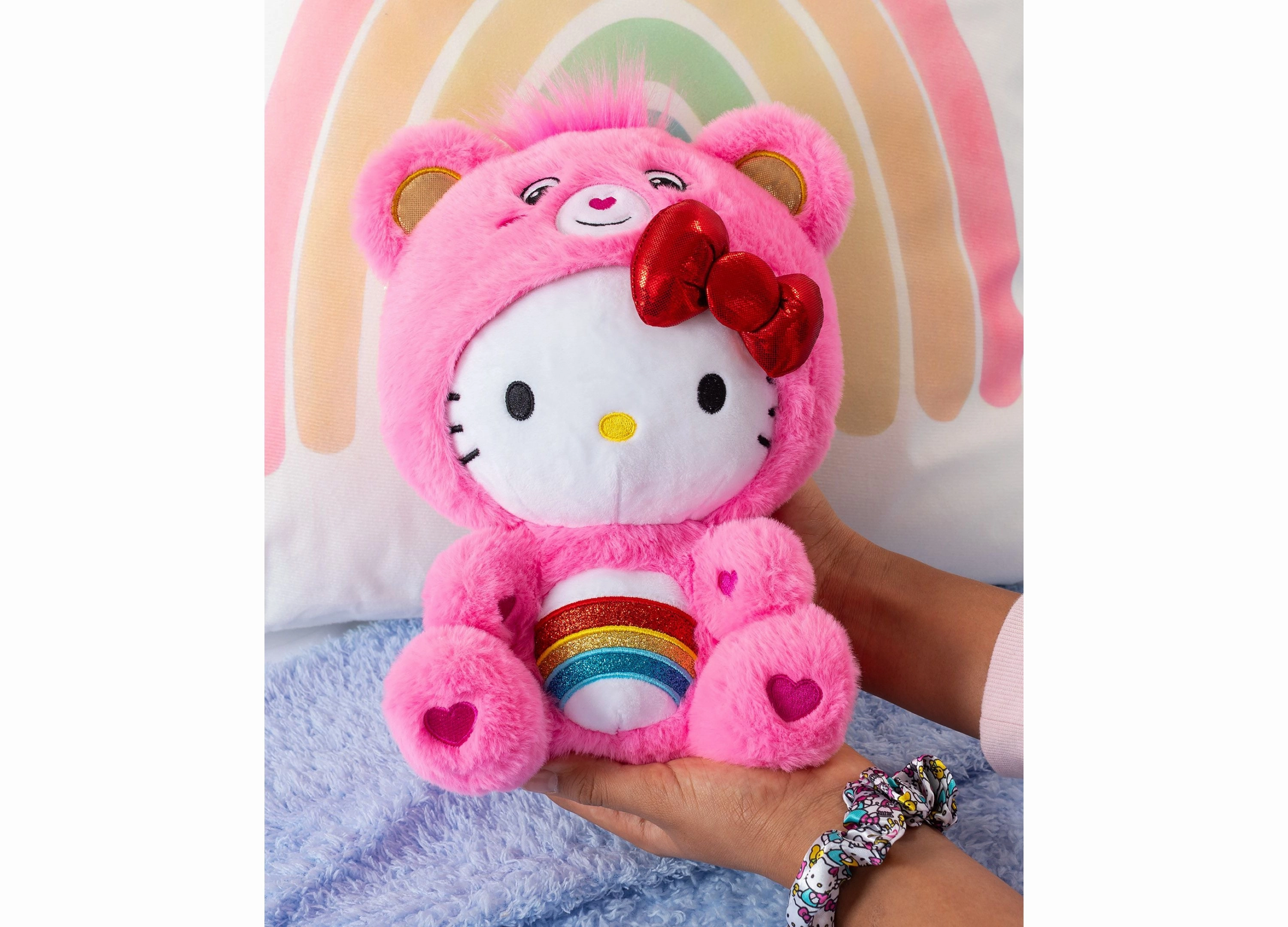 Hello Kitty Care Bears 10 inch Cheer Bear Plush Toy