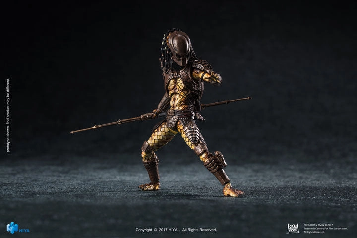 Hiya Toys 1/18 Predator 2 PX Exclusive City Hunter Action Figure