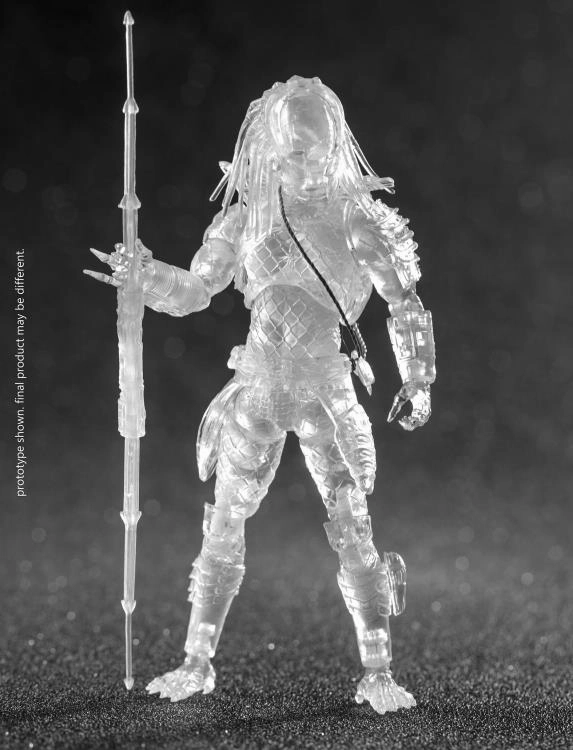 Hiya Toys 1/18 Predator 2 PX Exclusive City Hunter Predator (Invisible) Action Figure