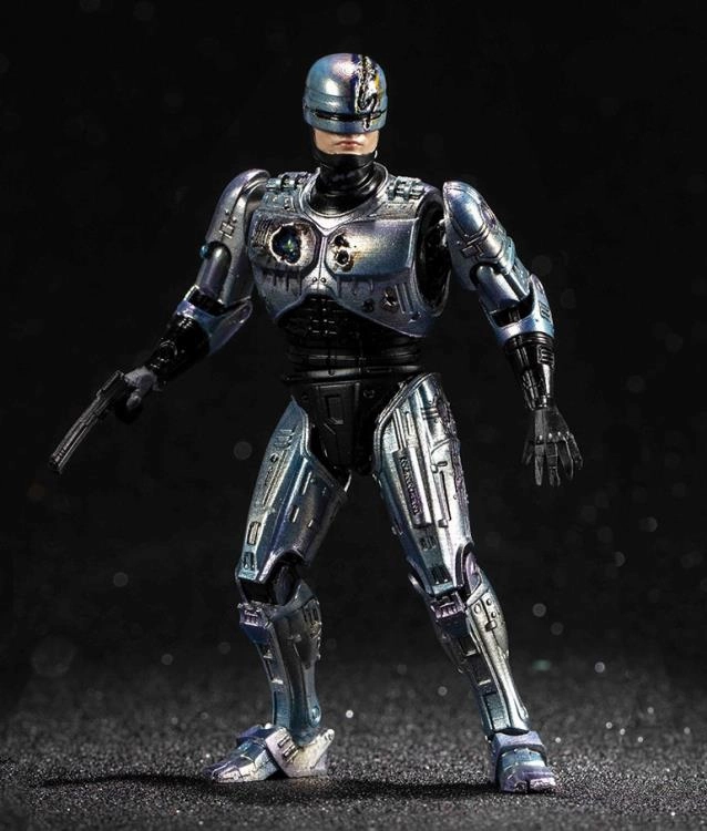 Hiya Toys 1/18 RoboCop 2 PX Exclusive Robocop Battle Damaged Action Figure