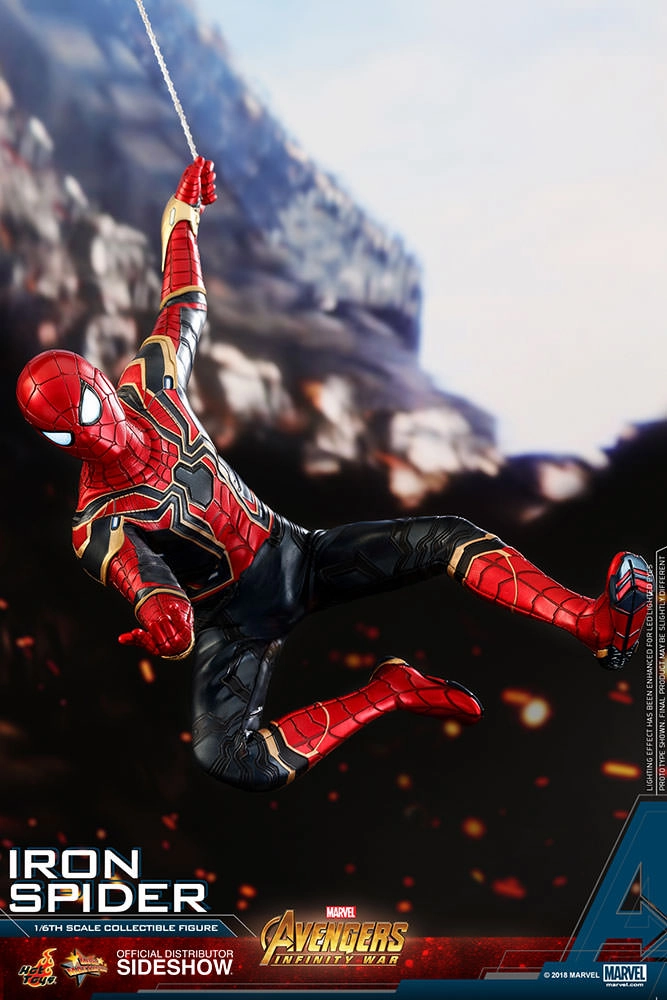 Hot Toys 1/6 Avengers Infinity War Iron Spider Sixth Scale Figure MMS482
