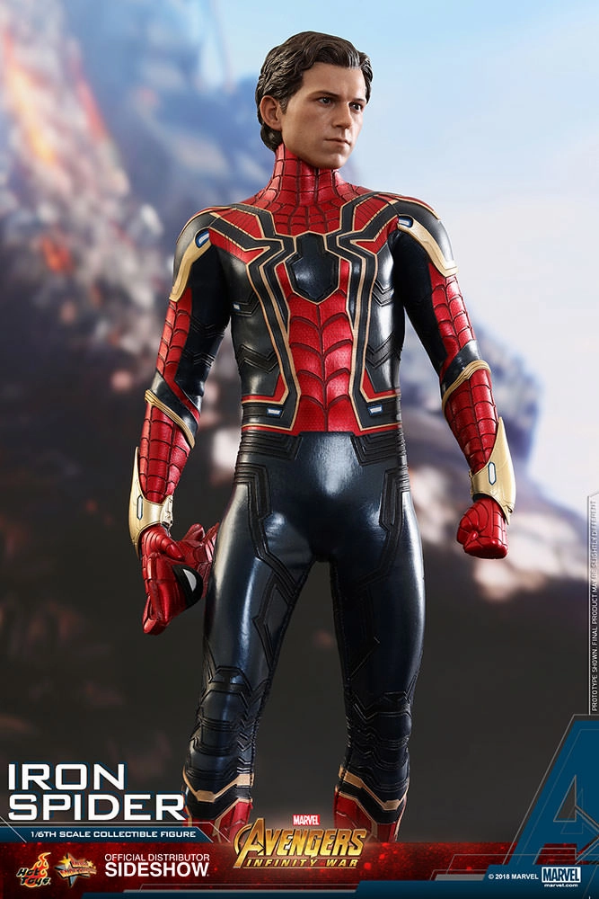 Hot Toys 1/6 Avengers Infinity War Iron Spider Sixth Scale Figure MMS482
