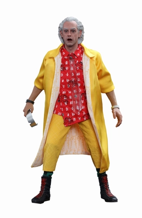 Hot Toys 1/6 Back to the Future II Dr. Emmeret Brown Sixth Scale Figure MMS380