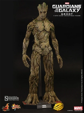 Hot Toys 1/6 Guardians of the Galaxy Movie Masterpiece Series Groot Sixth Scale Figure MMS253