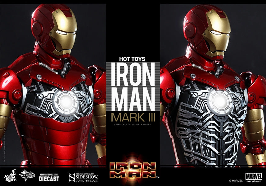 Hot Toys 1/6 Iron Man Mark III Diecast