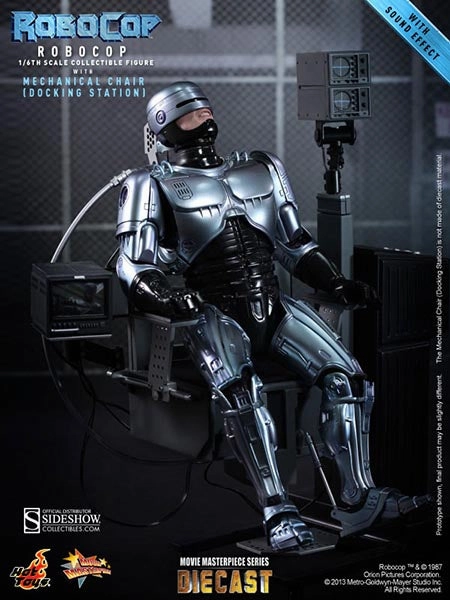 Hot Toys 1/6 RoboCop with Mechanical Chair Sixth Scale Figure MMS203-D05