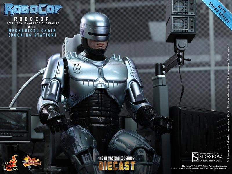 Hot Toys 1/6 RoboCop with Mechanical Chair Sixth Scale Figure MMS203-D05