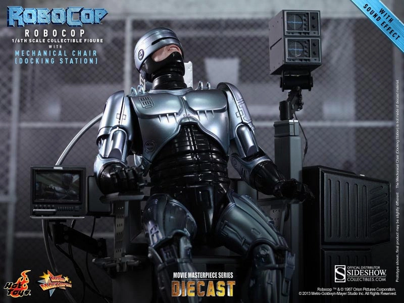 Hot Toys 1/6 RoboCop with Mechanical Chair Sixth Scale Figure MMS203-D05