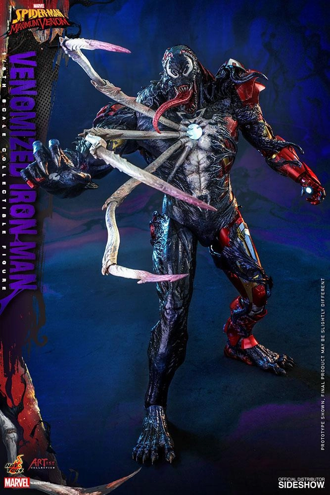 Hot Toys 1/6 Scale Figure - Venomized Iron Man (Spider-Man: Maximum Venom)