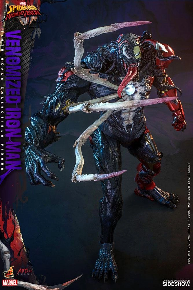 Hot Toys 1/6 Scale Figure - Venomized Iron Man (Spider-Man: Maximum Venom)
