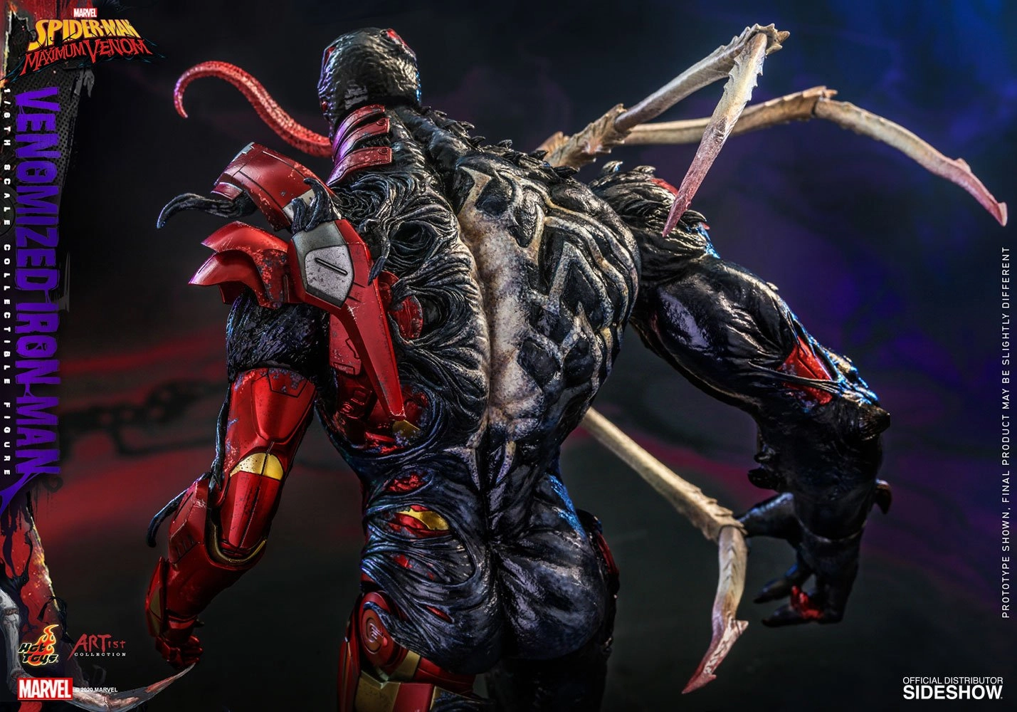 Hot Toys 1/6 Scale Figure - Venomized Iron Man (Spider-Man: Maximum Venom)
