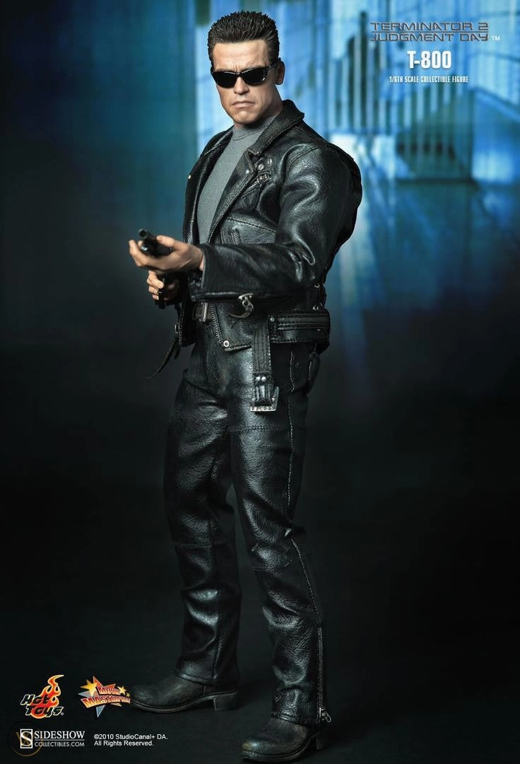 Hot Toys 1/6 Terminator 2 T-800 Scale Action Figure MMS117