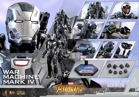 Hot Toys 1/6 War Machine Mark IV (MK 4) Marvel Avengers: Infinity War Diecast Sixth Scale MMS499-D26