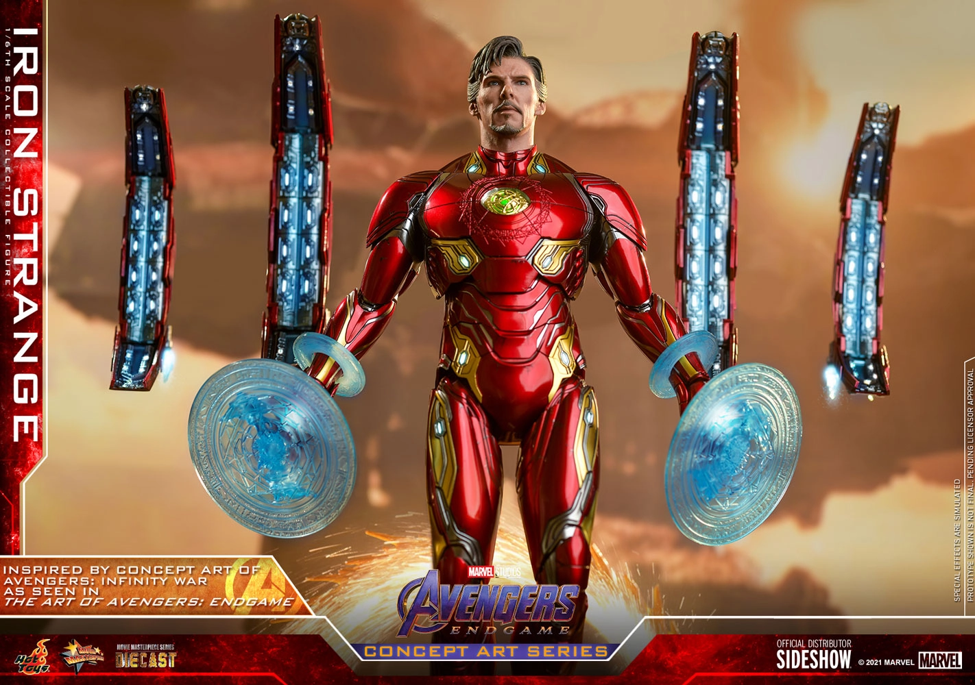 Hot Toys - Movie Masterpiece Series 1/6 Scale - Iron Strange (Avengers: Endgame)