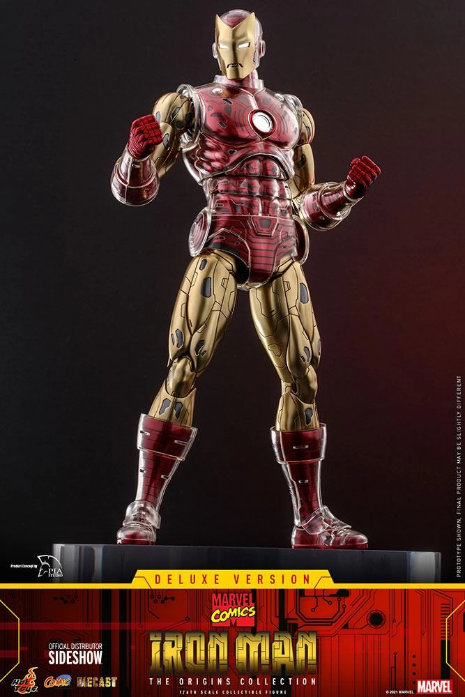 Hot Toys Comics Masterpiece Series Diecast - Iron Man (Deluxe)