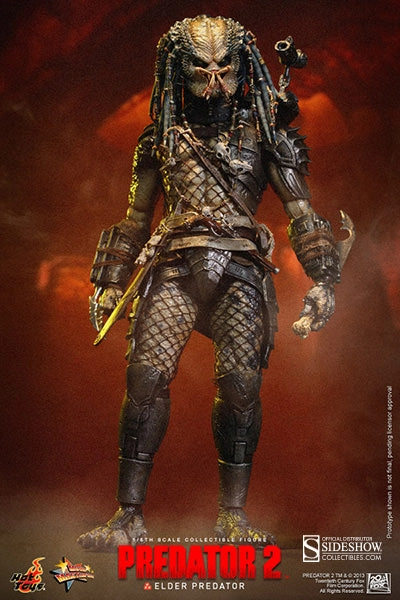 Hot Toys Elder Predator Predator 2 12 Inch 1/6 Scale Action Figure MMS233