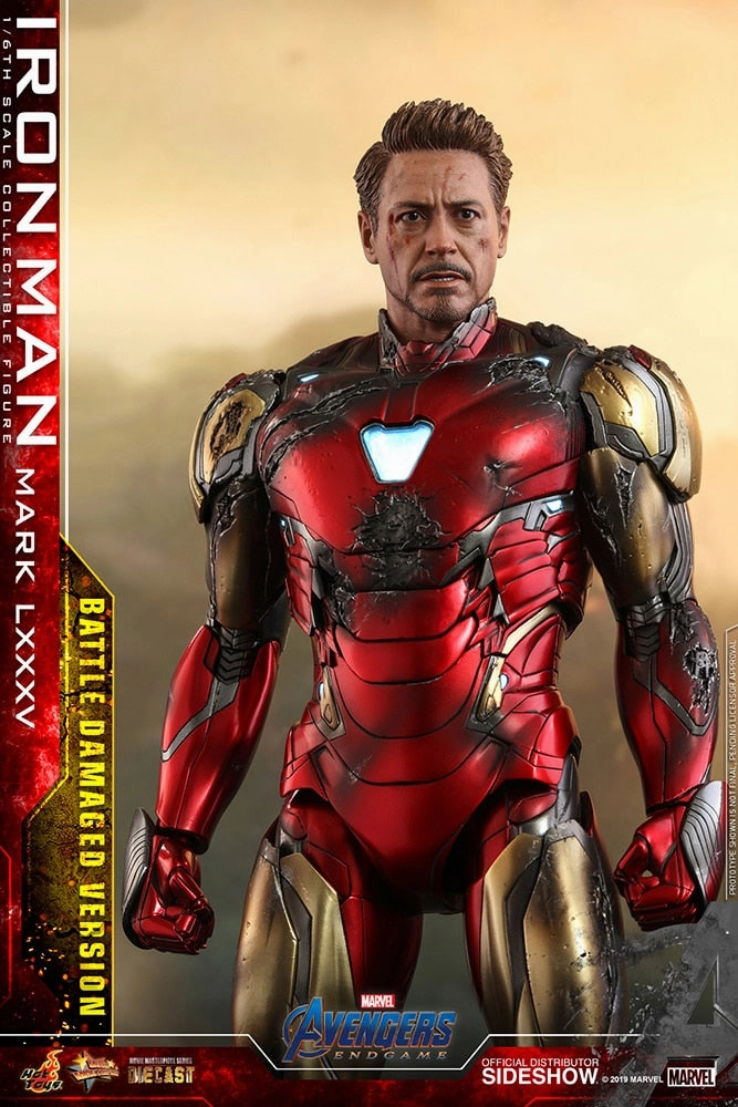 Hot Toys Movie Masterpiece 1/6 Scale Figure - Avengers: Endgame - Iron Man Mark LXXXV (Battle Damaged Version)